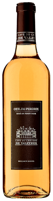 Château de Valeyres  sous  Rances Benjamin Morel Œil de Perdrix 2019